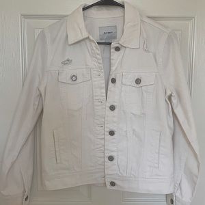 White Denim Jacket